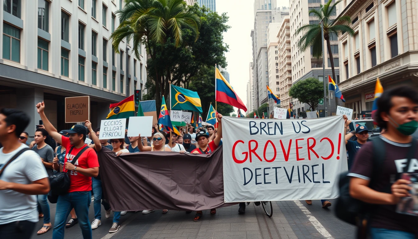 Manifestações contra ação da polícia bloqueiam vias do Rio